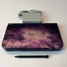 Nintendo New 3DS XL Handheld Gaming System Galaxy Console US Model W Charger