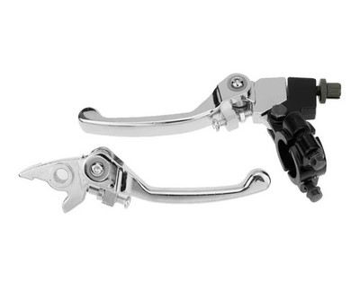 VATKAN 7/8'' Folding Clutch Brake Lever for Xmotos BSE KAYO Apollo Silver 