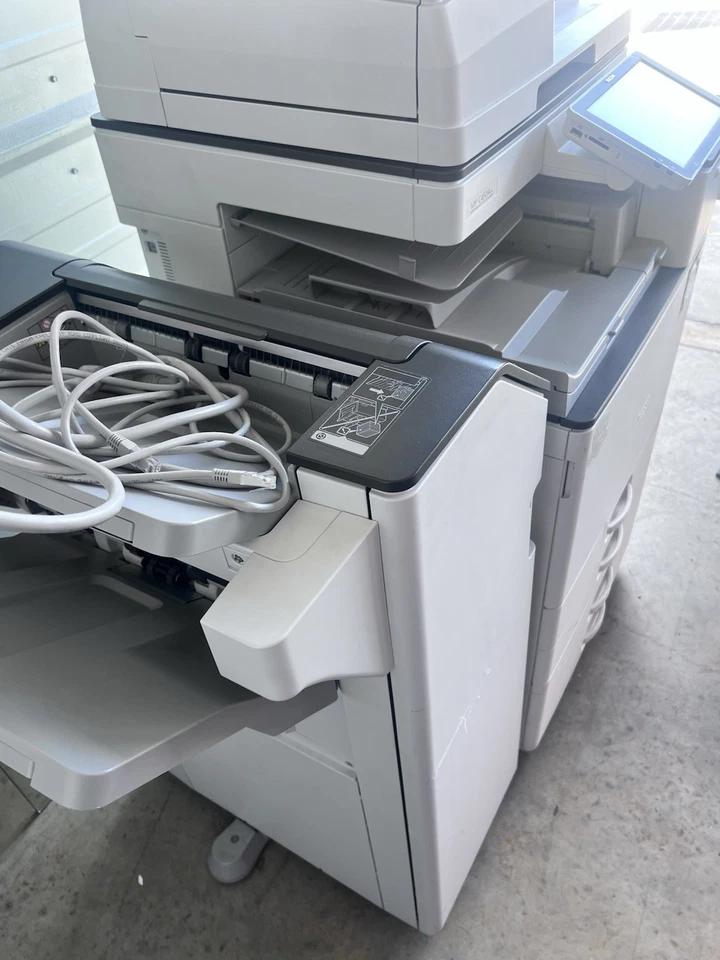 Ricoh MP C4504ex Color Copiadora Impresora Escáner Fax con Acabador Juego de Tóner Extra Foto 4 de 4