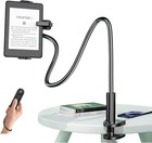 ZWAY Kindle Holder with Remote Page Turner, Tablet Stand for Reading in Bed,