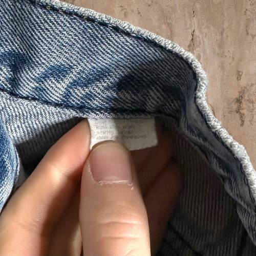 True Vintage 70s Levis Jeans 30x32 Regular Fit Tapered Leg Light Wash Denim  - Bild 5 von 6