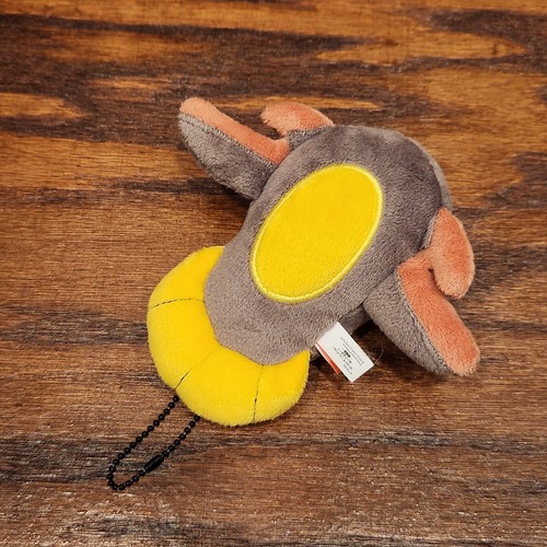 Offizieller Banpresto Pokemon Stunfisk Schlüsselanhänger Maskottchen Plüsch 2012 Spielzeug Puppe Japan - Bild 2 von 6