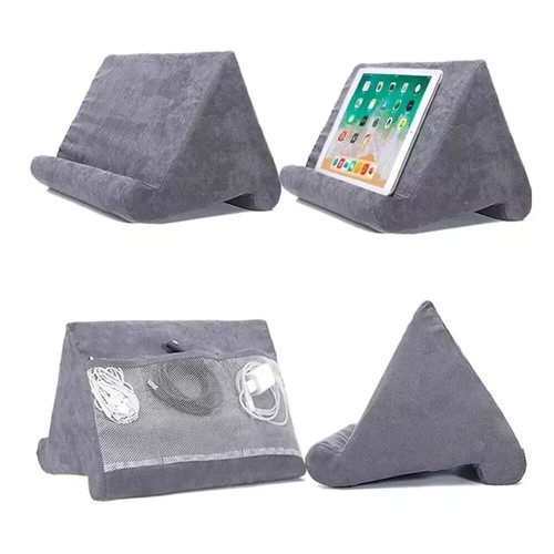 Pillow Lap Stand Soft Phone Cushion Laptop For Tablet IPad Holder Multi-Angle UK - Picture 6 of 7