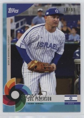 2023 Topps World Baseball Classic Global Stars Aqua Blue 10/99 Joc Pederson 0l9v