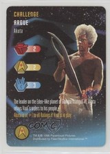 1996 Star Trek - The Card Game Challenge Akuta