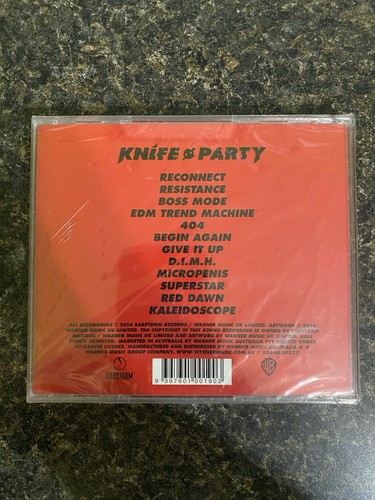 Knife Party Abandon Ship BRAND NEW SEALED Australian Import 2014 Electronic - Picture 2 of 2