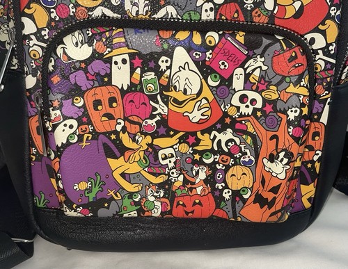 Disney Parks Loungefly 2022 Mickey & Friends Halloween Mini Backpack - Picture 2 of 7