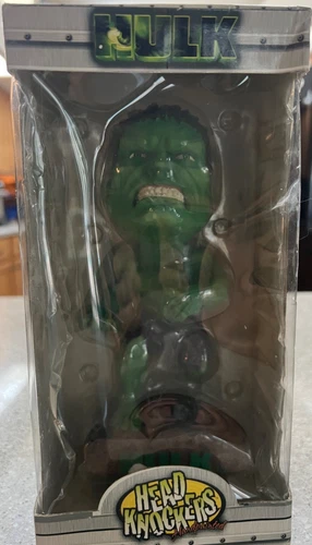 New 2003 Neca Head Knockers Marvel Hulk Bobblehead