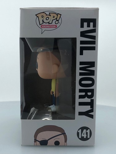 Funko POP! Animation Rick and Morty Evil Morty #141 Vinyl Figur BESCHÄDIGTE BOX - Bild 4 von 14