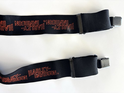 Harley Davidson Tirantes Negro Naranja Clip Ajustable - Imagen 3 de 3