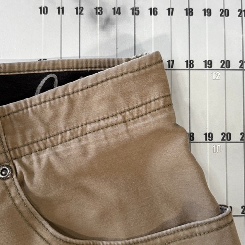 Cabela's Pants Size 32x28 Beige Windbreaker Double Knee Classic Outdoors Hiking - Picture 8 of 9