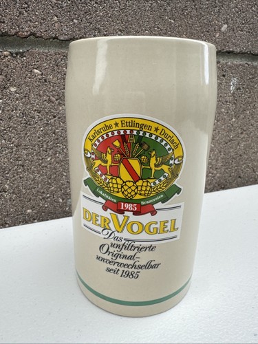Vintage 1985 Der Vogel Beer Mug
