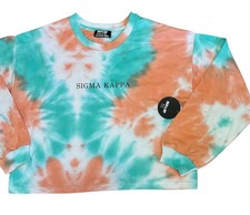 NWT Jolie Joy Tie Dye Cropped Sweatshirt Loose Fit Size M