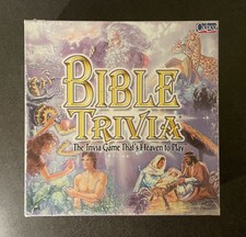 Vintage Cadaco Bible Trivia Board Game That's Heaven To Play 1999 Near Complete
