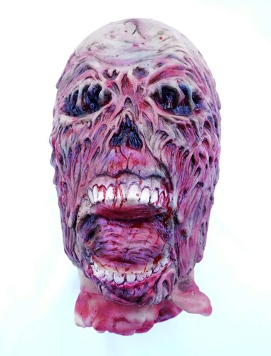 Halloween Zombie Props Severed Hanging Corpse Heads Life Size Foam Body part - Picture 181 of 202