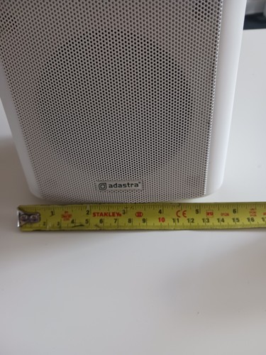 Adastra 952.830UK Altoparlante da Parete 100V Linea / 8 Ohm 80W Bianco PA Home Audio Singolo - Foto 11 di 13