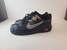 Nike Air Force 1 React Black Iridescent Men's Shoes Sneakers Size 8 CN9838-001