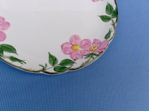FRANCISCAN *DESERT ROSE* LARGE ROUND CHOP PLATE 11 3/4" UNUSED USA. FREE SHIP - Picture 2 of 6