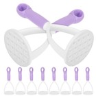  10 Pcs Manual Potato Presser Hand Masher Kitchen Ricer for Potatoes