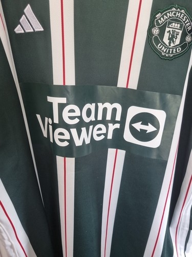 Manchester United 2023/24 Away Football Shirt Adidas Size 2XL - Imagen 3 de 12