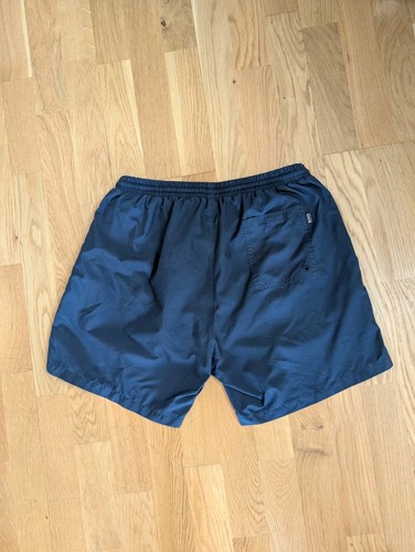 Hugo Boss Mens Swim Shorts Size Large Dark Blue Summer Beach 100% Polyester - Picture 8 of 10