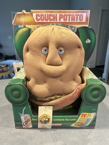 Vintage 1987 Couch Potato PAL Coleco Plush Stuffed Animal Toy Robert Armstrong