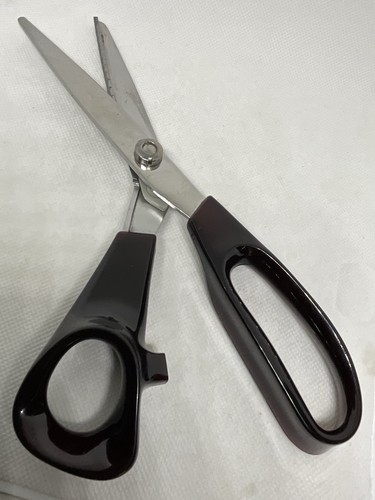 Vintage Canary Pinking Shears Sewing Scissors 5”Chrome High Polish Made In Japan - Picture 5 of 5