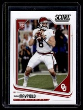 2018 Score Baker Mayfield Rookie Oklahoma Sooners #351