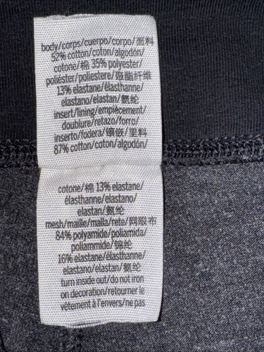 Victoria's Secret Pink Dark Gray Yoga Workout Leggings Pants Woman’s Sz Small - Picture 8 of 9