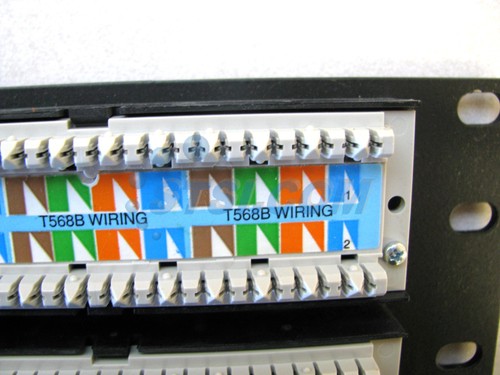 Ortronics OR-SP5EU48 Cat5e 48-Port 1U Universal Patch Panel ~STSI - Picture 7 of 7