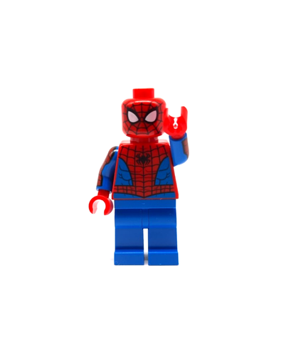 LEGO Marvel Superheroe Minifigur Spider-Man aus Set 76308 sh0684 NEU Armprint - Bild 6 von 6
