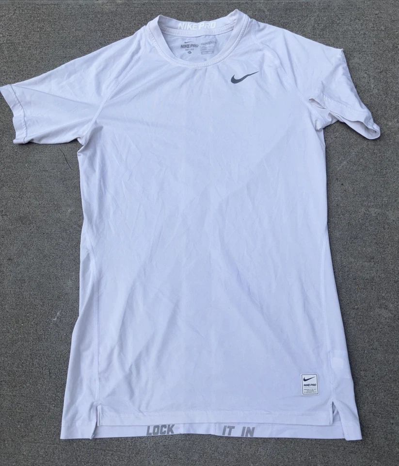 Nike Pro Para Mujer XL Dri-fit Nylon Entrenamiento Prendas para el torso Paquete: 2 Negras 2 Blancas Atléticas Foto 3 de 4