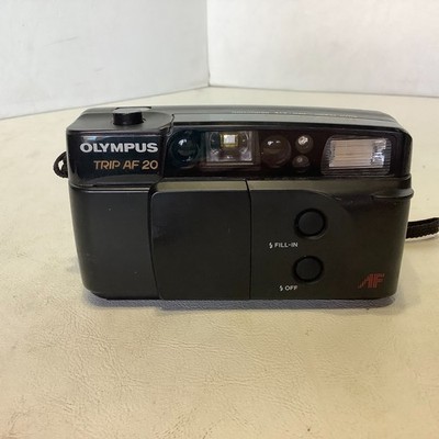Olympus Trip AF 20 35mm Film Point and Shoot Camera Black PLEASE READ