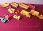 Vtg Die Cast Matchbox Lesney King Size Truck Lot Caterpillar Dumper Truck +++