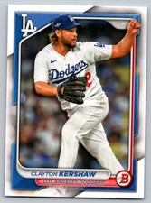 2024 Bowman #56 Clayton Kershaw Los Angeles Dodgers