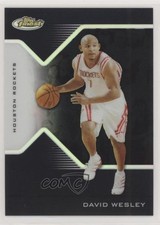 2004-05 Topps Finest Black Refractor /29 David Wesley #25