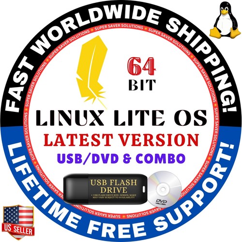 LINUX LITE OS - ALL VERSIONS - 64BIT - LIVE/ FULL - USB, DVD - MAC, PC | 7.4 - 第 4/8 張圖片