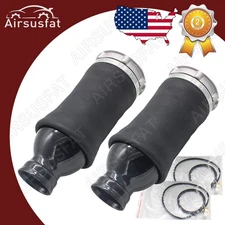 2x Front Air Suspension Shock Air Spring For Audi A6 C5 4B Allroad Quattro 01-05