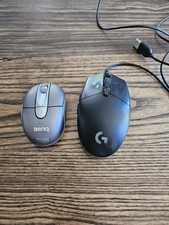Logitech G203 Prodigy Gaming Mouse and BenQ Wireless Mouse