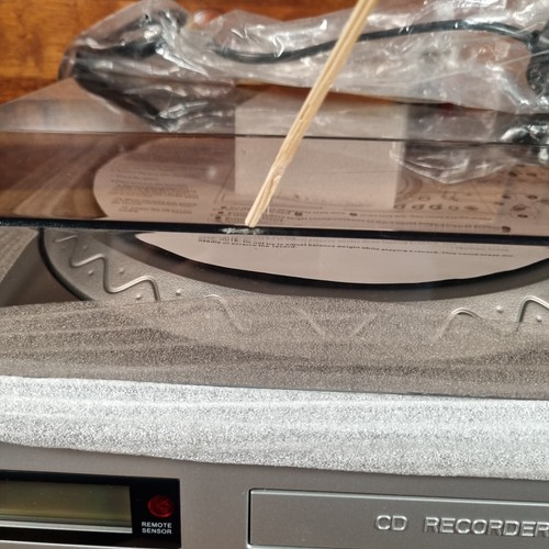 Neostar NTCD1V Turntable Record Player Cassette CD Burner Brand New - Picture 14 of 16