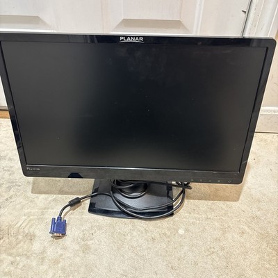 Planar PLL2210W 22 inch Widescreen LED Computer Monitor with Cables