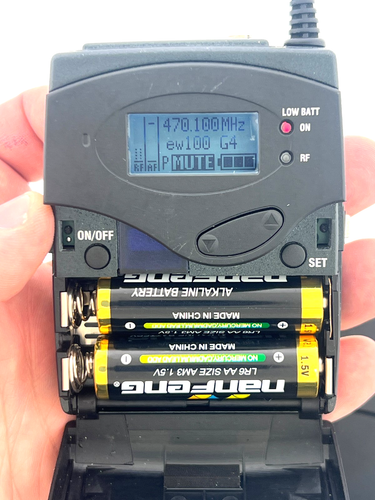 SENNHEISER SK 100 G4, EK 100 G4 A1 band 470-516 MHz Transmitter & Receiver - Picture 5 of 18