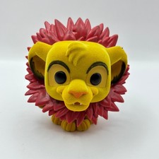 Funko Pop! Vinyl: Disney - Simba (w/ Leaf Mane) (Flocked) #302 EE Loose NO BOX