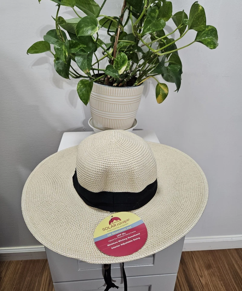 Sombrero Solar Escape Sun Fedora Protección UV, Talla Única, Ajustable Foto 2 de 4