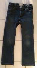 Wrangler Boys Size 14 Bootcut Blue Jeans- Adjustable Waist-EXCELLENT Condition