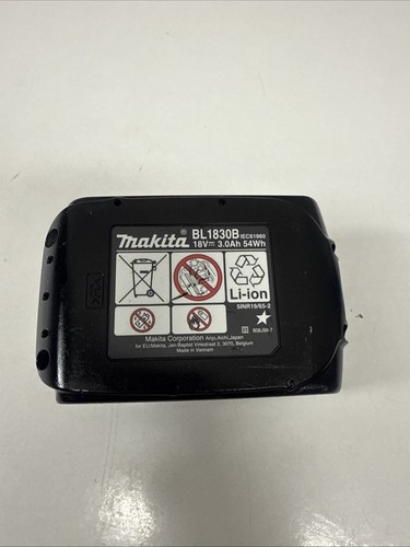 GENUINE MAKITA 18V 3.0Ah Lithium Ion Star Marked Battery BL1830B Excellent - Picture 14 of 14