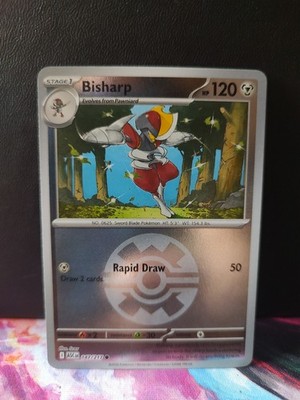 Bisharp Quick Ball Reverse Holo Pokemon ME: Ascended Heroes 147/217 NM