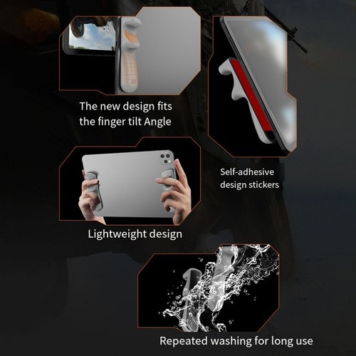 Soft Silicone Controller for iPad Tablet for PUBG Gaming Accessories Bracket - Afbeelding 17 van 21