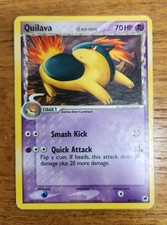 Uncommon Quilava Pokemon Card, Dragon Frontiers Set 36/101