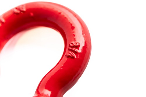 (2) Grillete de arco rojo de 3/4" 10500 libras pin y NEGRO sin reductor de vibración de ruido - Imagen 12 de 12